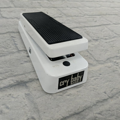 Dunlop Cry Baby Bass Wah Pedal White