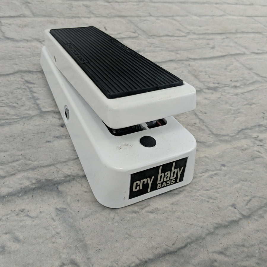 Dunlop Cry Baby Bass Wah Pedal White