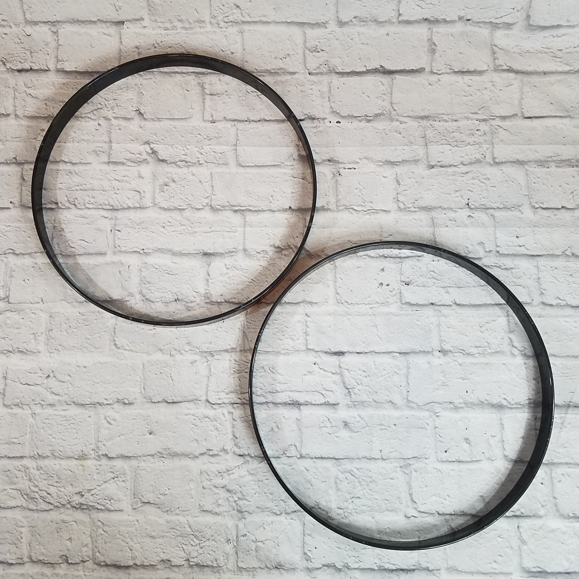 Gretsch All Maple Eggplant Lacquer 20 Inch Bass Drum Hoops (Pair)