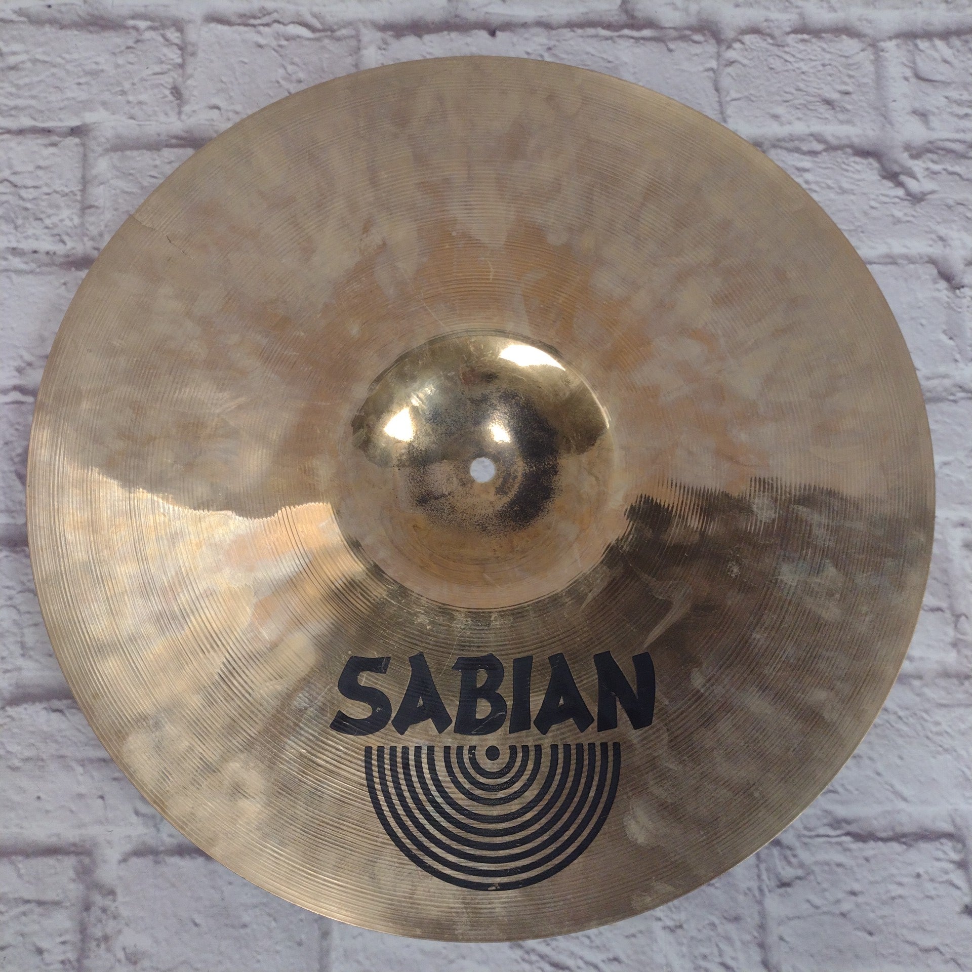Sabian 17 HHX-plosion Crash Cymbal CRACKED