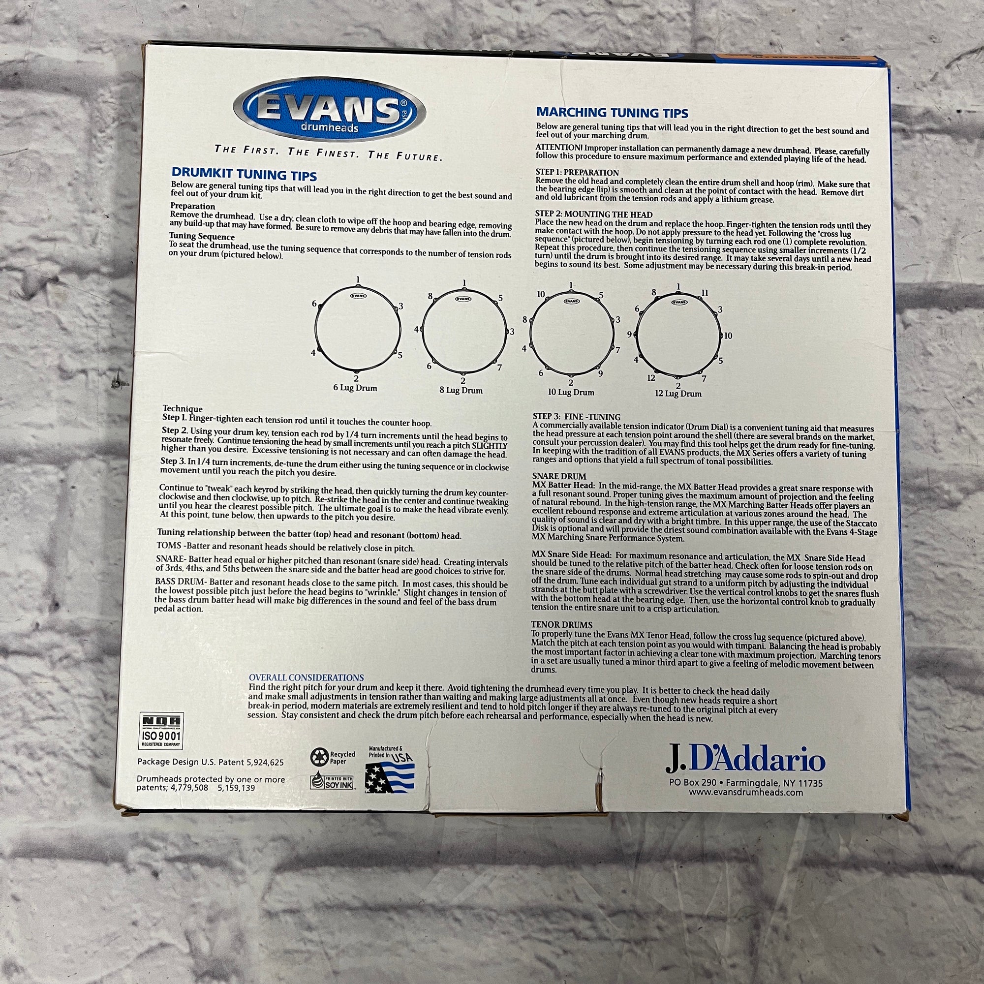 Evans GENERA G2 14" CLEAR