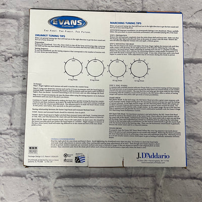Evans GENERA G2 14" CLEAR