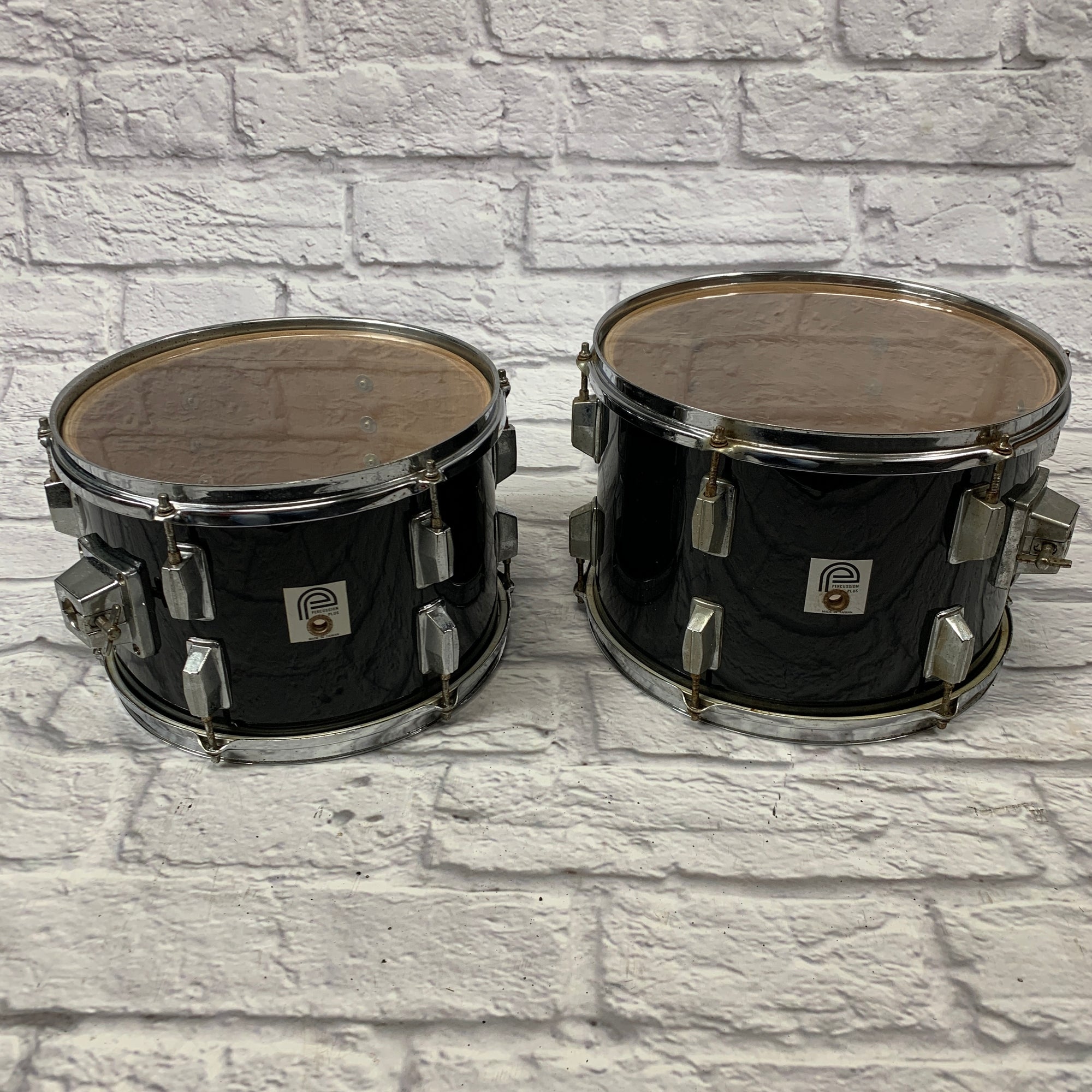 Percussion Plus 5-Piece Drum Kit Black