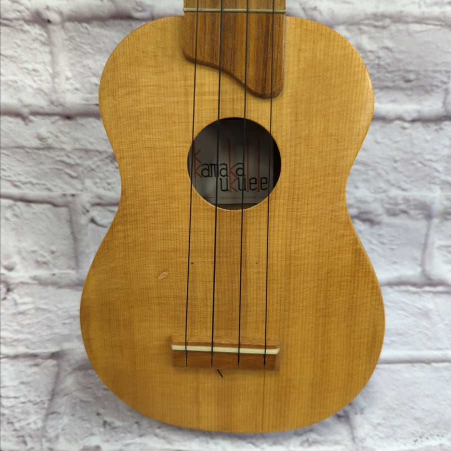 Kamaka Hawaii Vintage Koa Soprano Ukulele 1969-1978