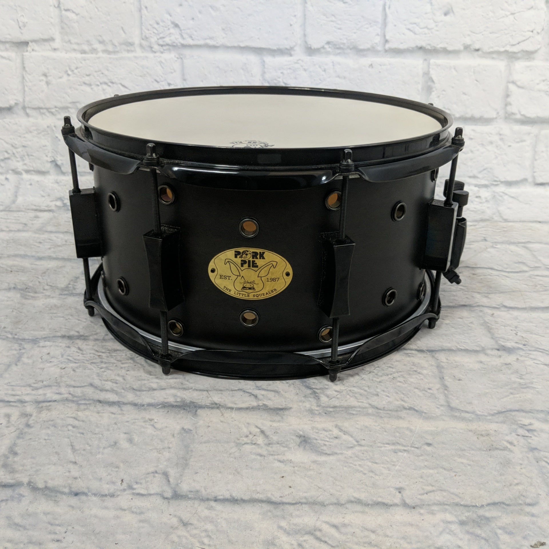 Pork Pie Little Squealer Vented Maple Snare 7x13