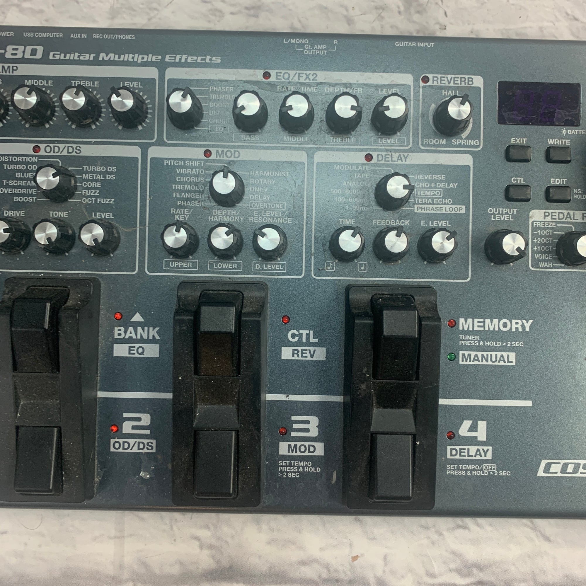 Boss ME-80 Multieffects Pedal