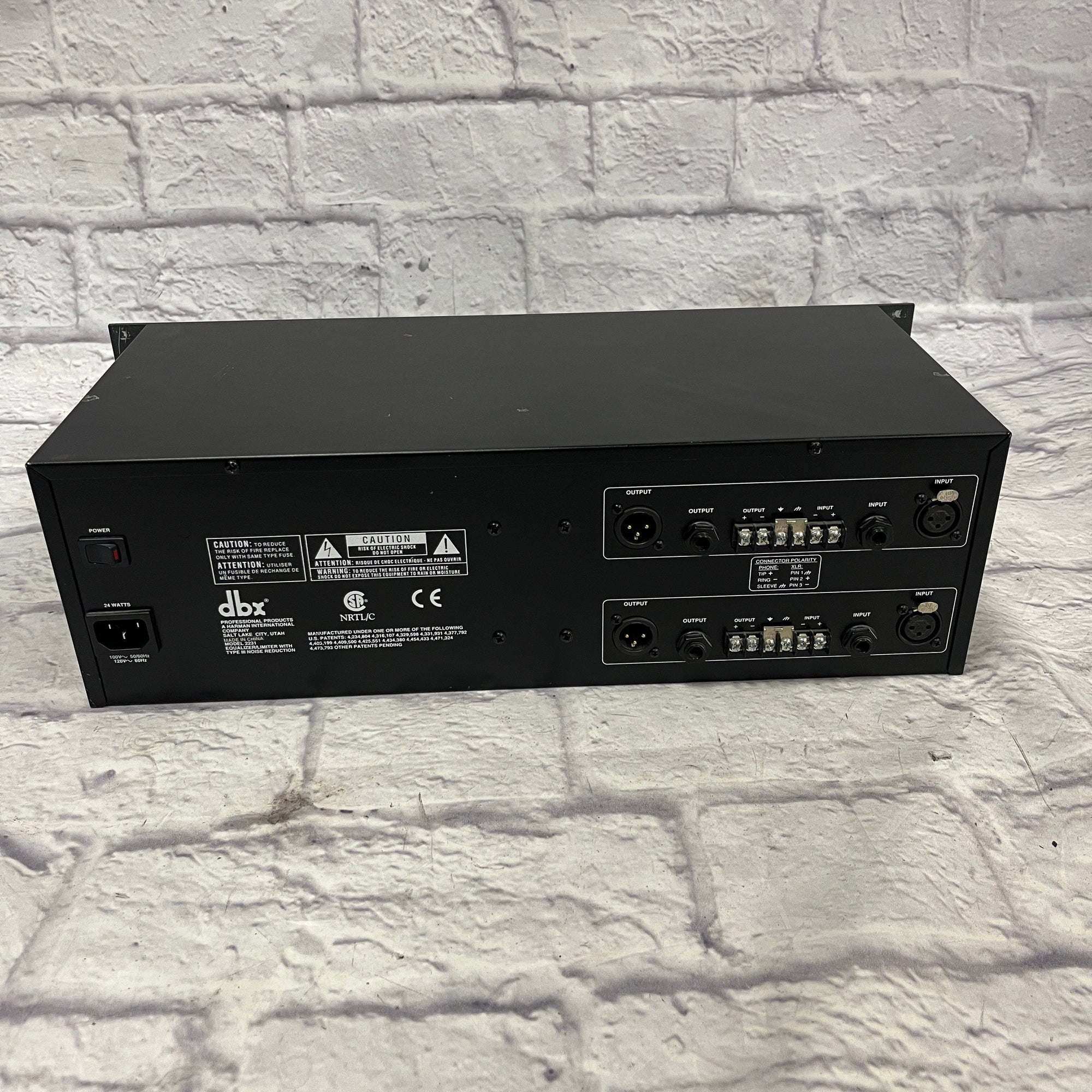 DBX 2231 31-Band Stereo Rack Equalizer EQ