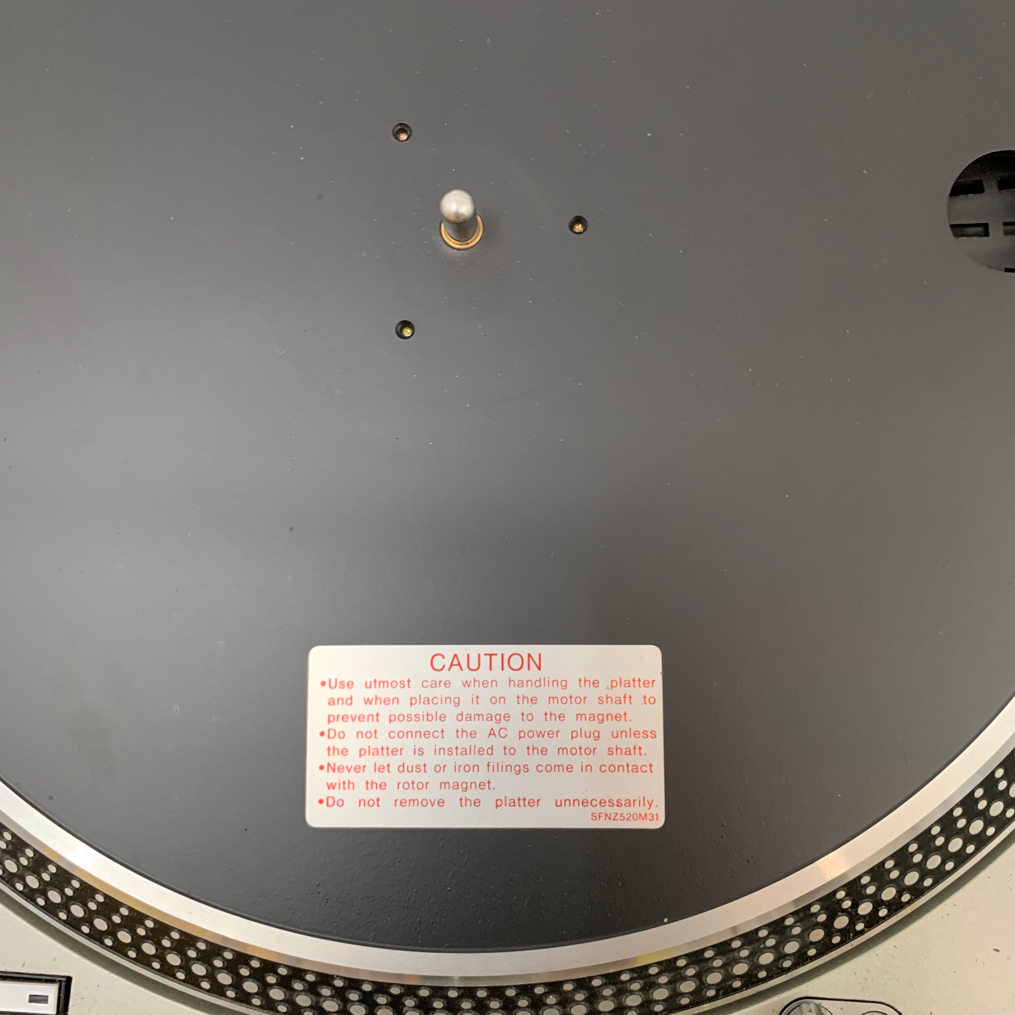 Technics SL1200 MKII DJ Turntable