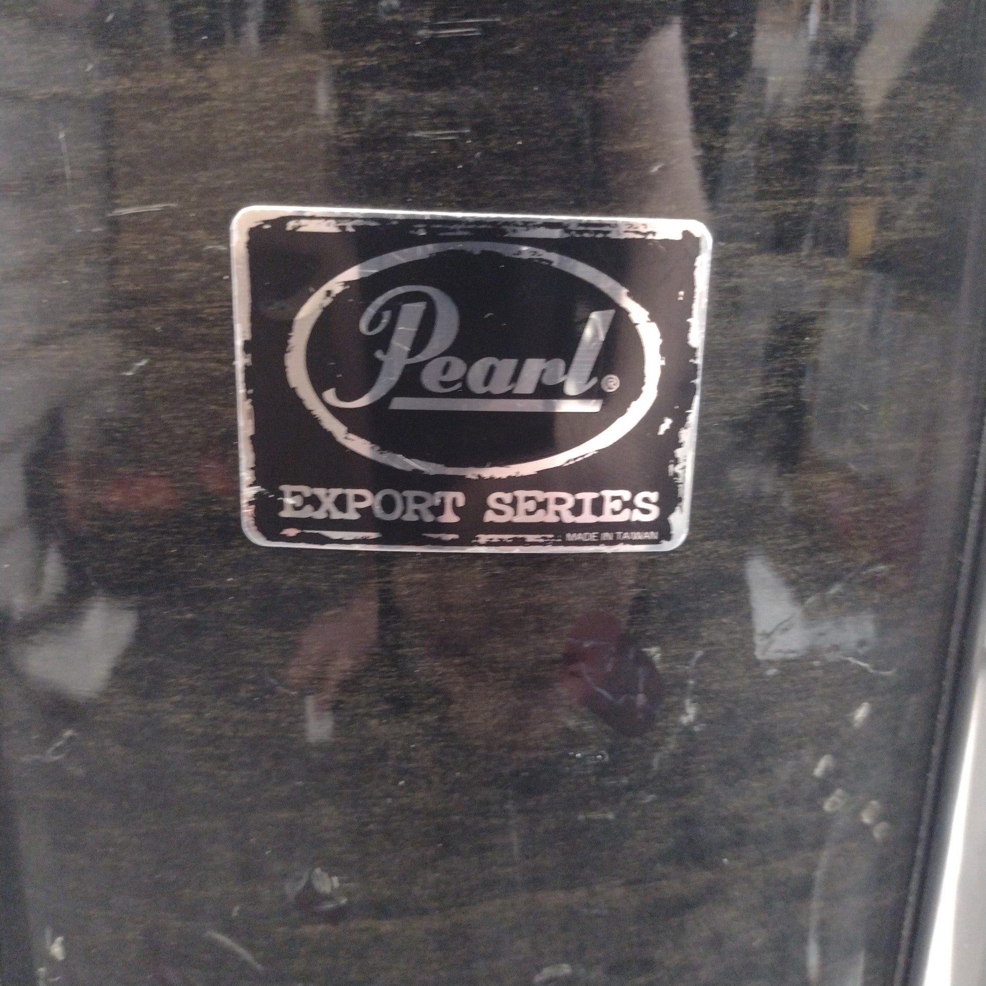 Pearl Export 16" Gray Lacquer Floor Tom