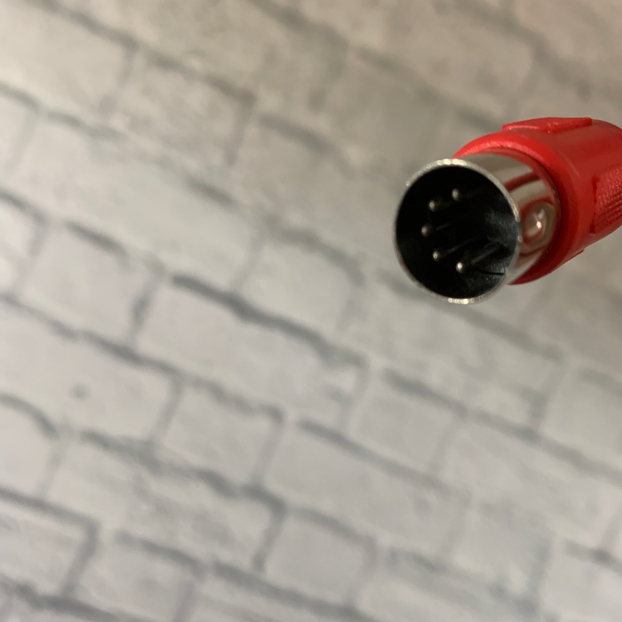 3ft 5-PIN MIDI Cable - Red