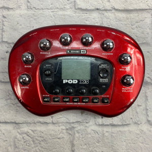 Line 6 Pod X3 Multieffects Pedal with PS