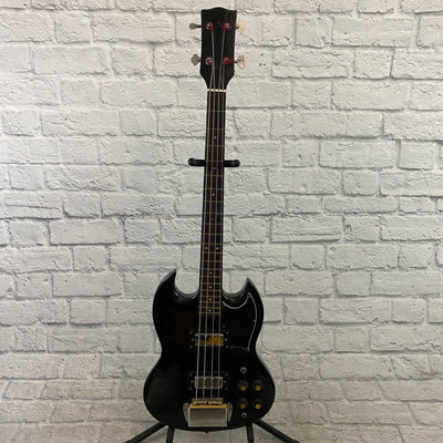 Unknown MIJ SG-Style Short Scale 4 String Bass