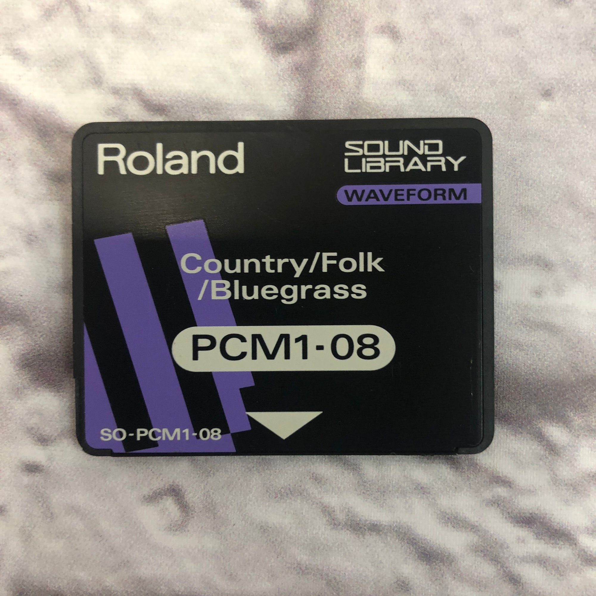 Roland PCM1-08 Country Folk Bluegrass Data Card