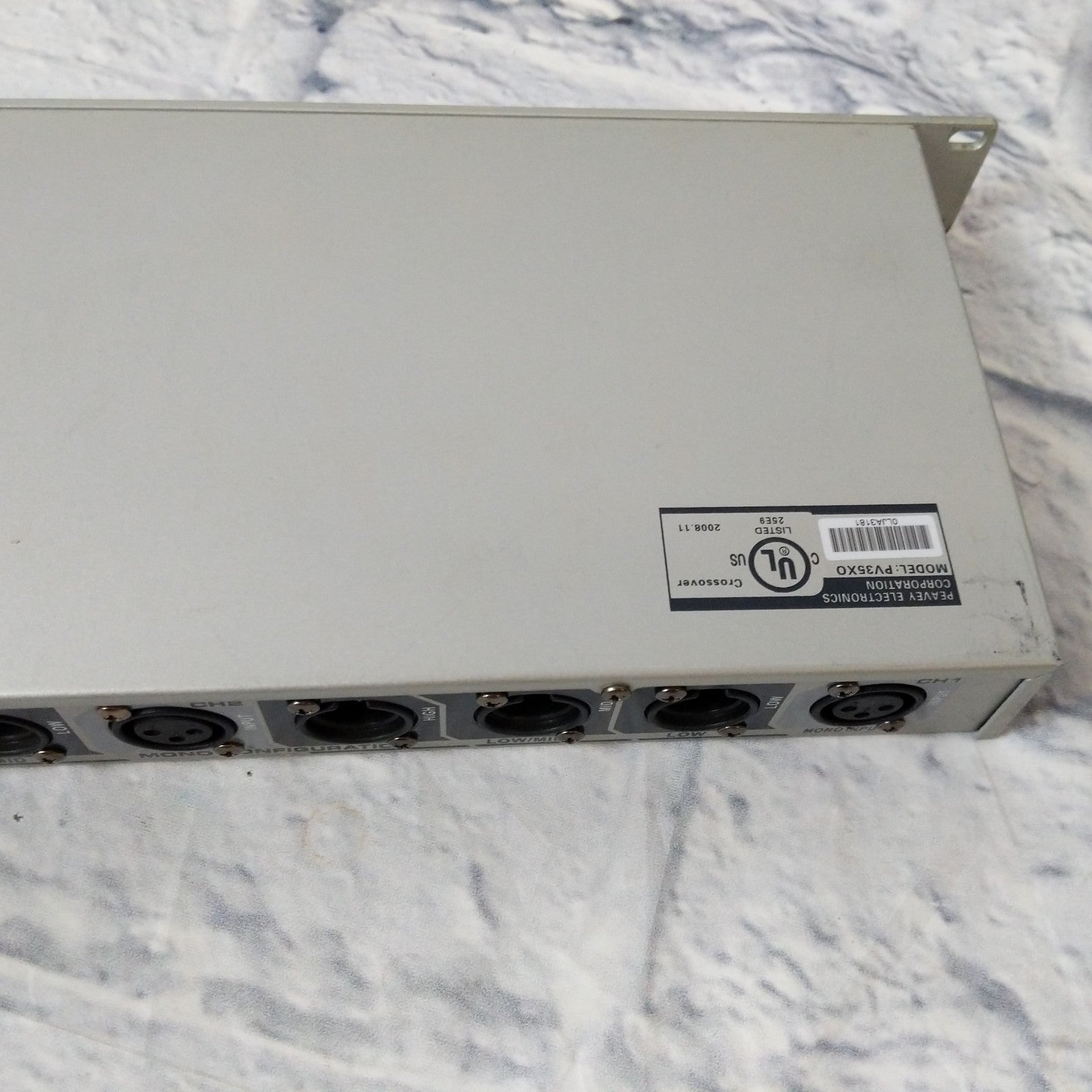 Peavey PV35XO 3/4/5-Way Crossover Rack