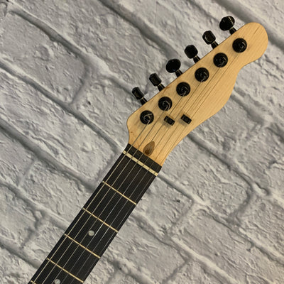 R&R Custom Handmade Pewter Tele Electric Guitar w/ Bare Knuckle Pickups
