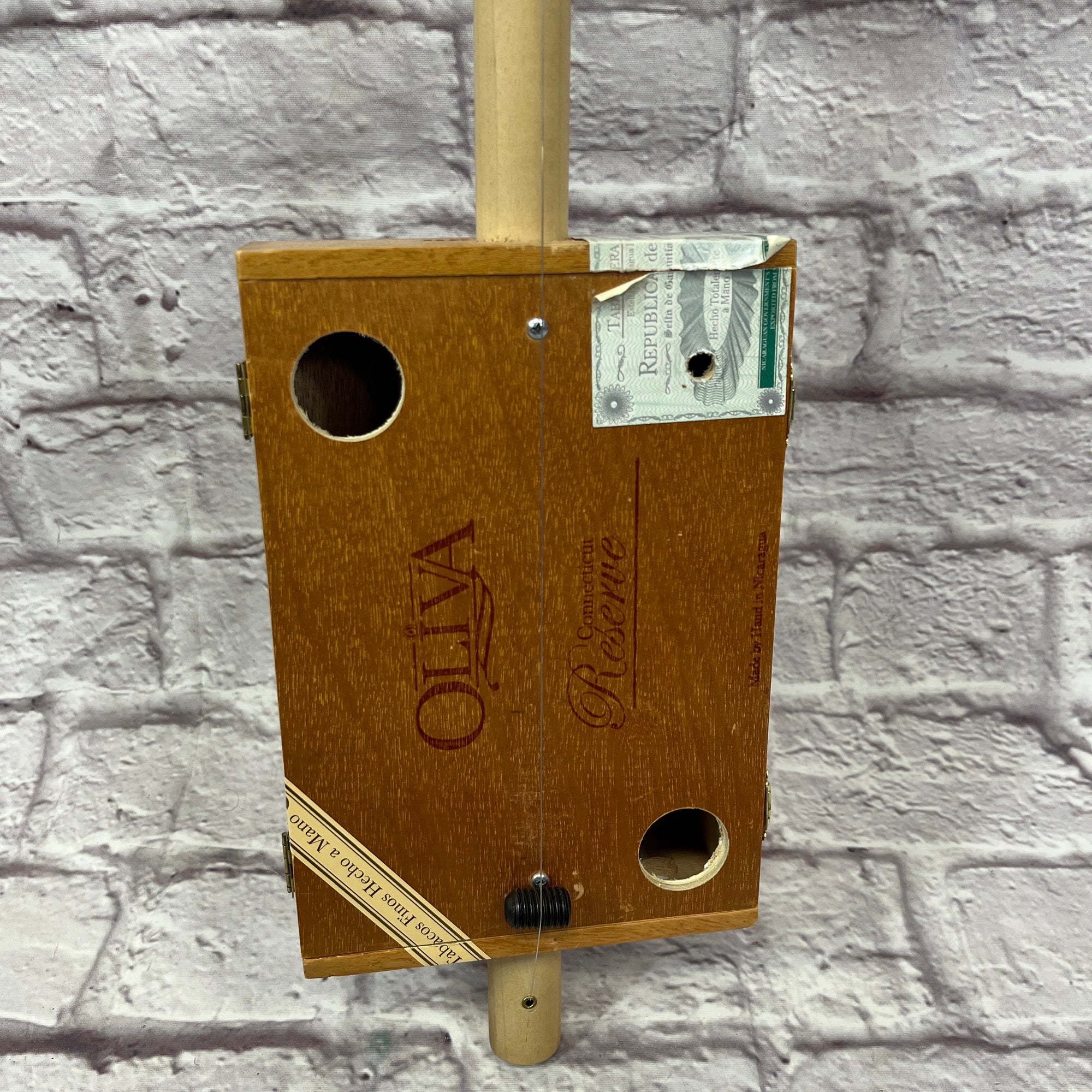 Unknown Single String Cigar Box Guitar