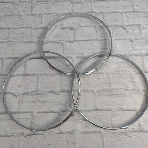 Pearl Set of 3 Vintage Drum Hoops 6-Lug