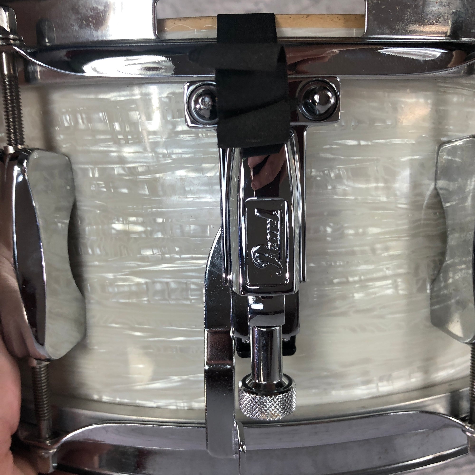 Pearl 14 EXR Export White Strata Snare Drum