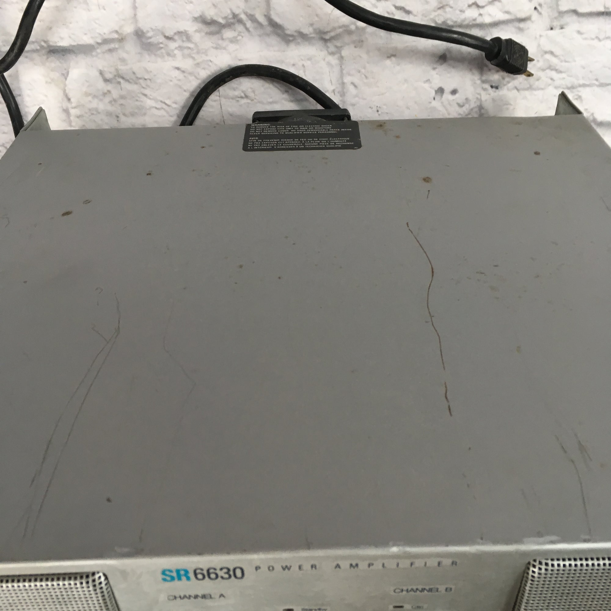 JBL SR6630 2 Channel Power Amp