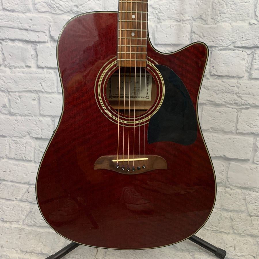 Oscar Schmidt OG5-CEWR Acoustic-Electric Guitar