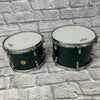 Unknown Gretsch Round Badge 12 13 14 16 20 5pc Birdland Custom Tribute Kit - Cadillac Green