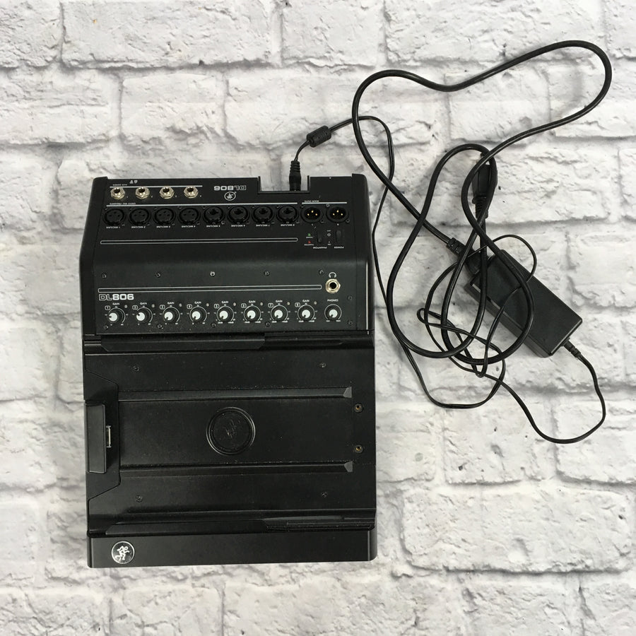 Mackie DL806 Black Digital 8 Channel iPad Mixer