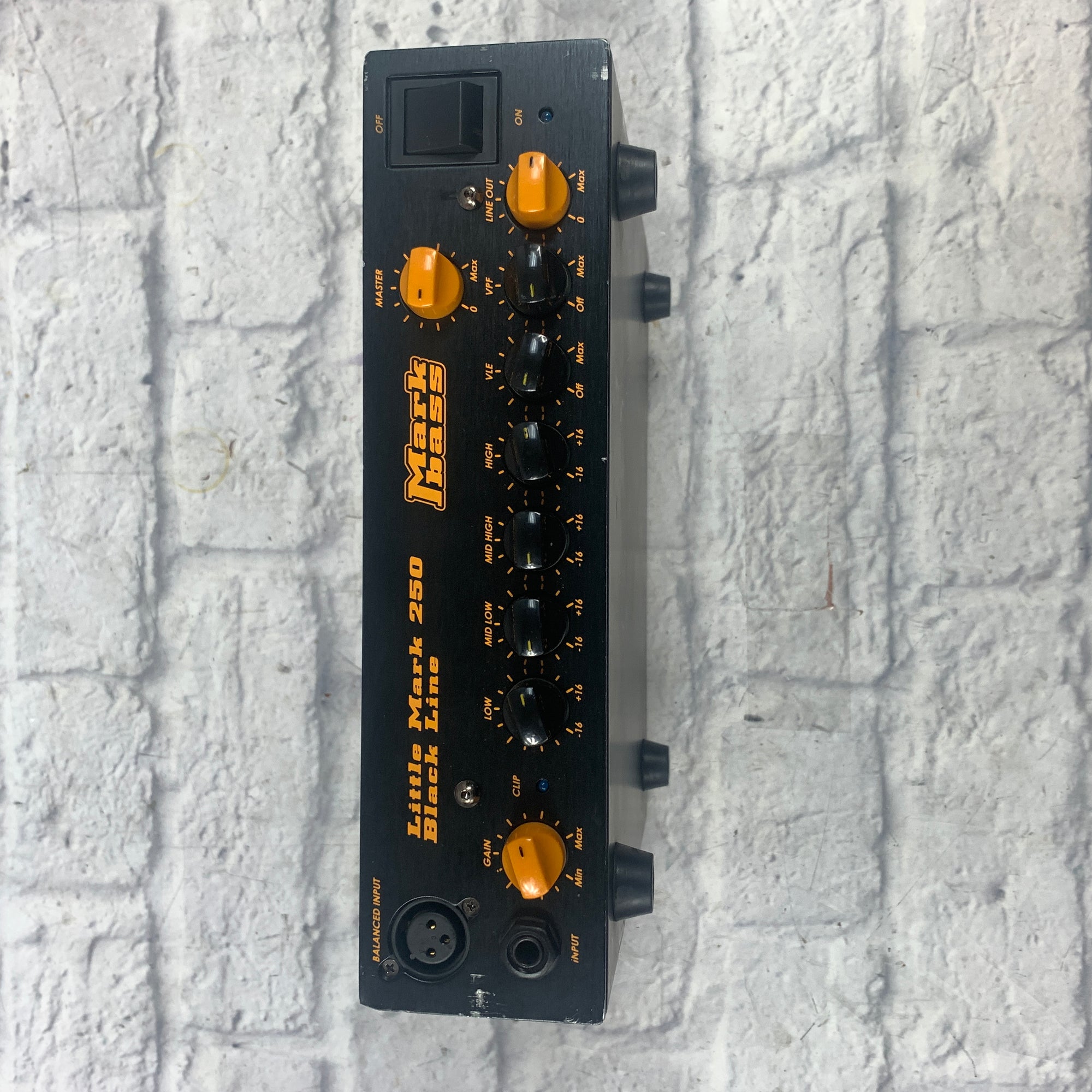 Markbass Little Mark 250 Blackline Series Bass Amp Head