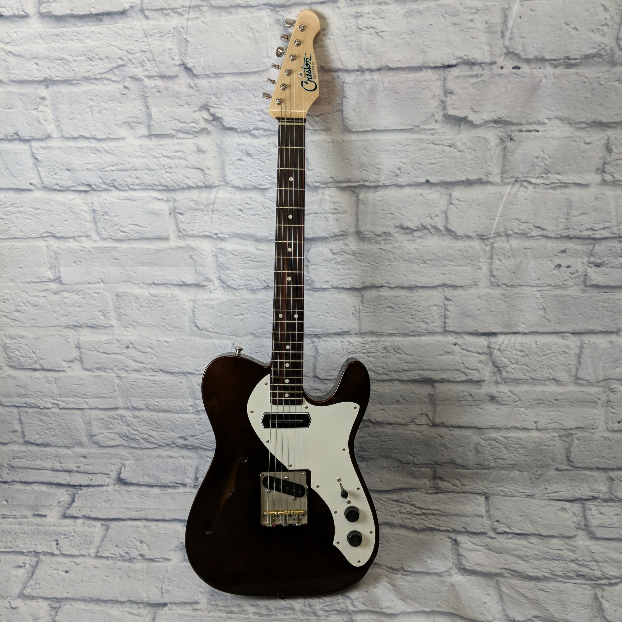 Creston Custom Built Thinline Tele Electric Guitar