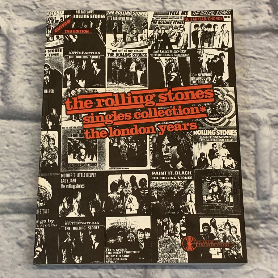 Warner Bros. Music The Rolling Stones Singles Collection: London Years Guitar Book