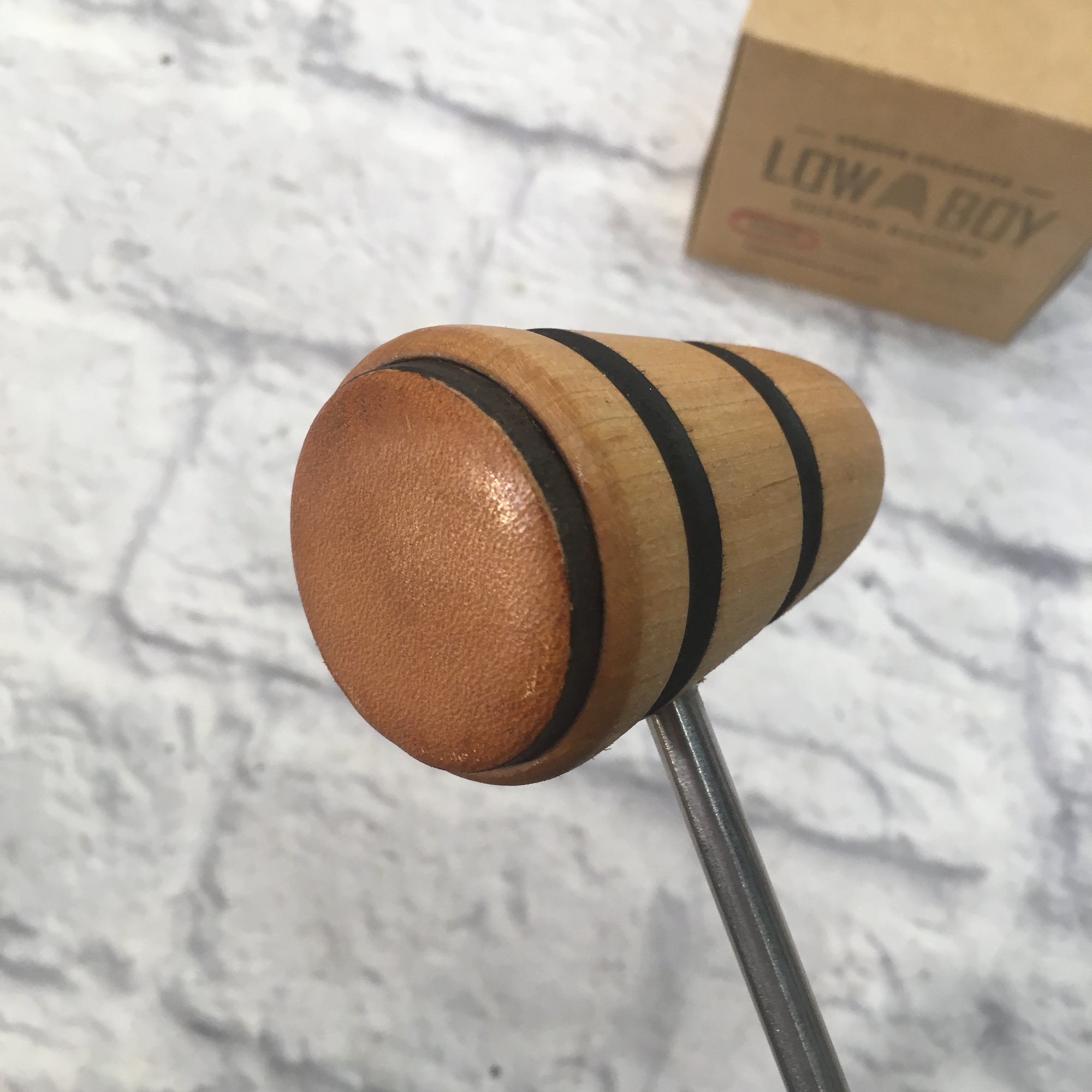 Lowboy Standard Leather Tip Kick Drum Beater (B)