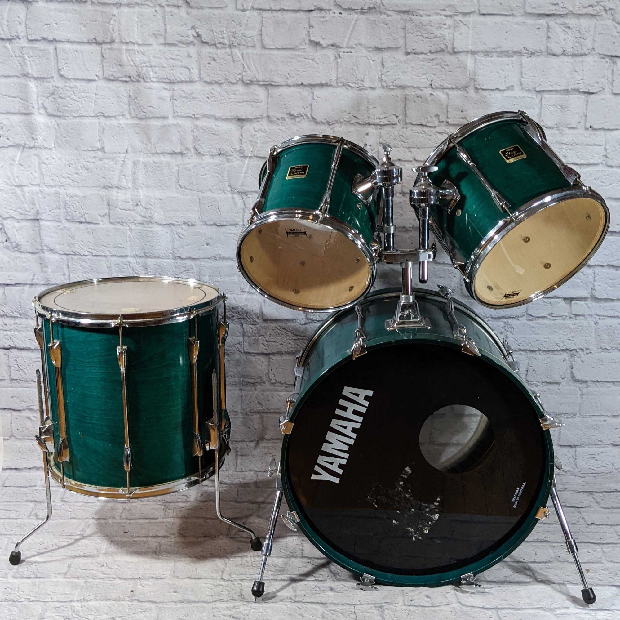 Yamaha stage on sale custom green