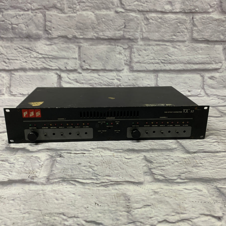 PAS Professional Audio Systems TOC S2 Time Offset Correction Rack Unit