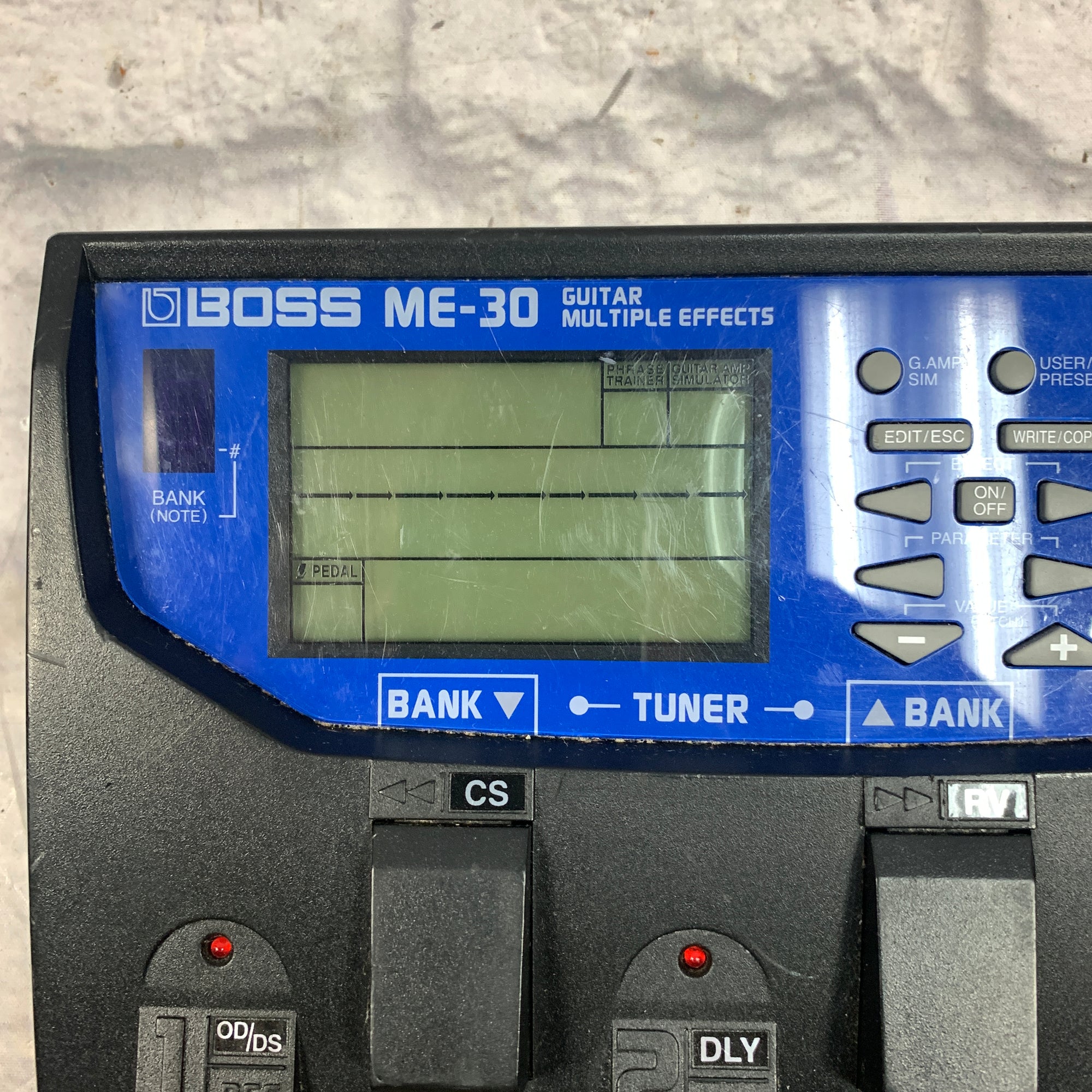 Boss ME-30 Guitar Multi-Effect Pedal