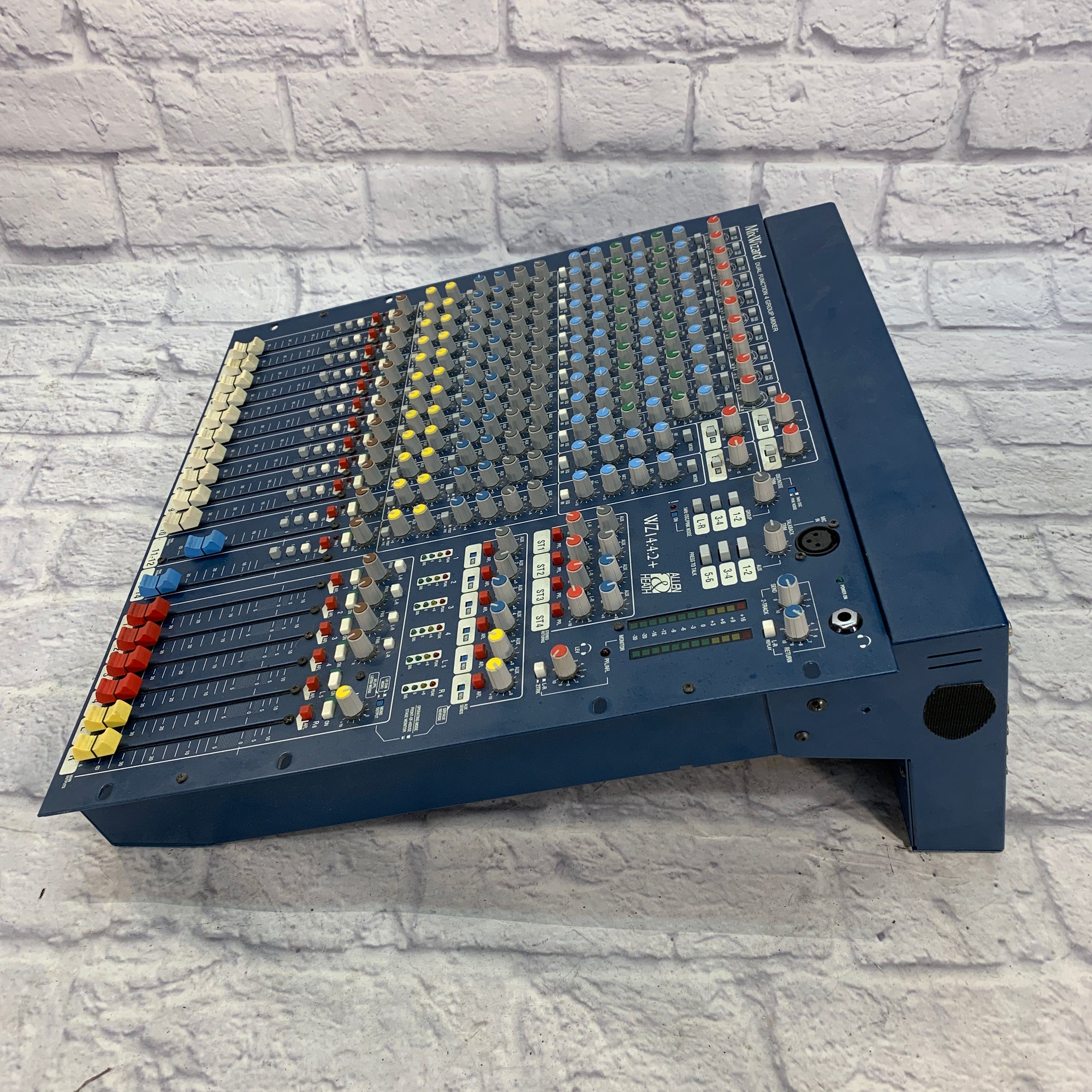Allen and Heath 14 Ch WZ 14 4 2+ Mix Wizard 4 Group Mixer Allen and Heath 14 Ch WZ 14 4 2+ Mix Wizard 4 Group Mixer