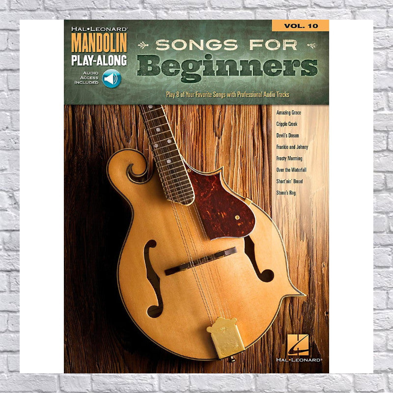 Hal Leonard Songs for Beginners - Mandolin Play-Along Vol. 10