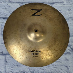 Zildjian 14" Z Dyno Beat Hi Hat Cymbal (single)