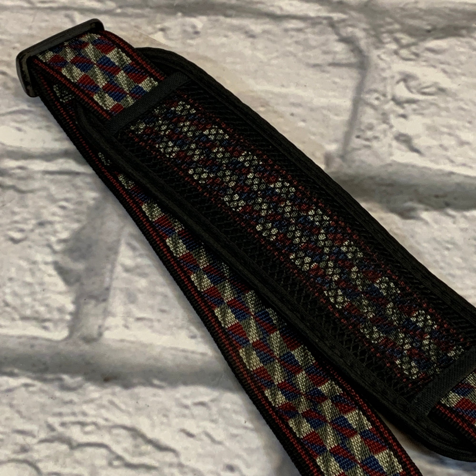 Planet Waves 2.5in Nylon Checkered Guitar Strap