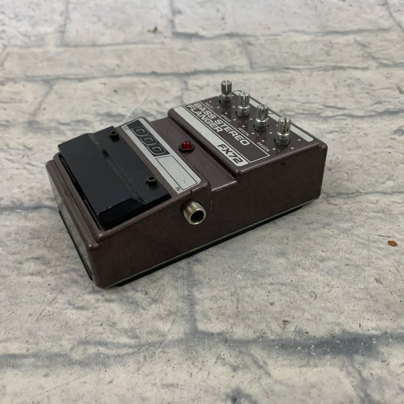 dod reverb pedal DOD FX72 Bass Stereo Flanger Flanger Pedal AS IS PROJECT