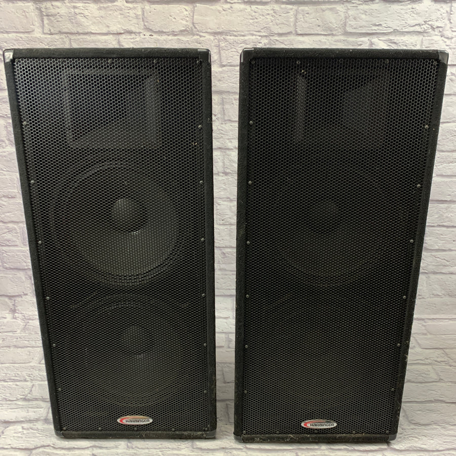 Harbinger HX152 Dual 15" 2-Way Speaker Pair