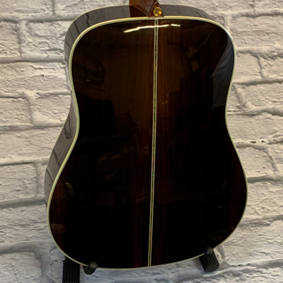 Ventura V4NAT Solid Top Dreadnought Acoustic Guitar
