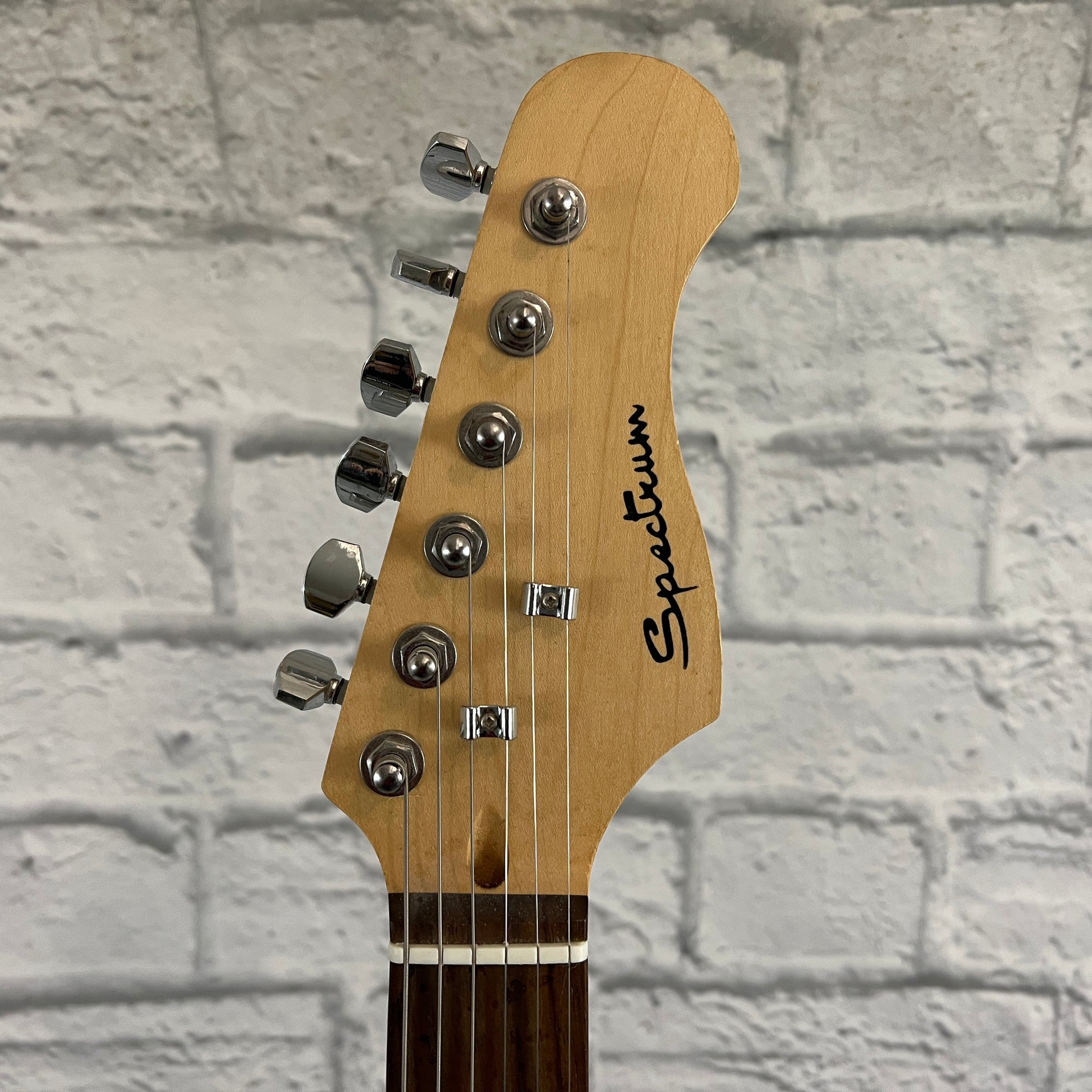 Spectrum Strat Style Electric Guitar - Black