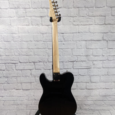Nashville Guitar Works 125-BK Black Single Cut Tele Electric Guitar