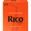 Rico Alto Saxophone Reeds Strength 2.5 - Box of 10