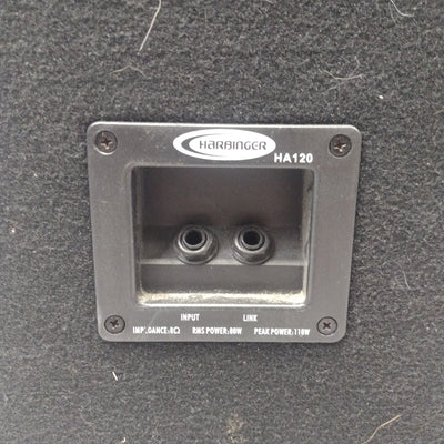 Harbinger HA120 4-Channel Powered Mixer w/ Speakers