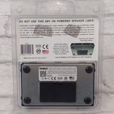 Morley ABY Switch
