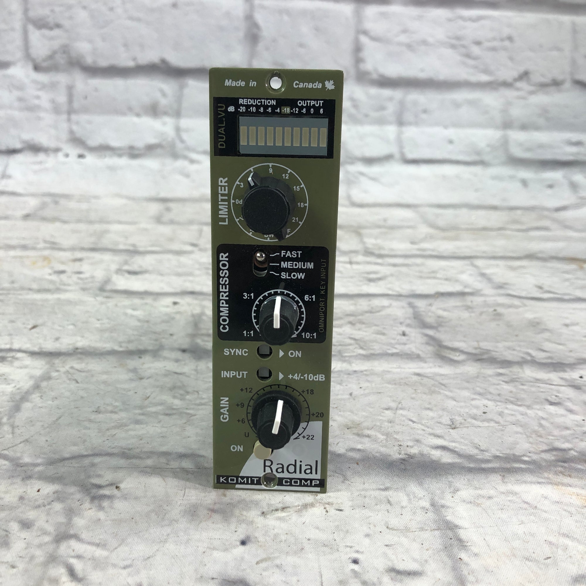 Radial Komit Comp 500 Series Compressor/Limiter