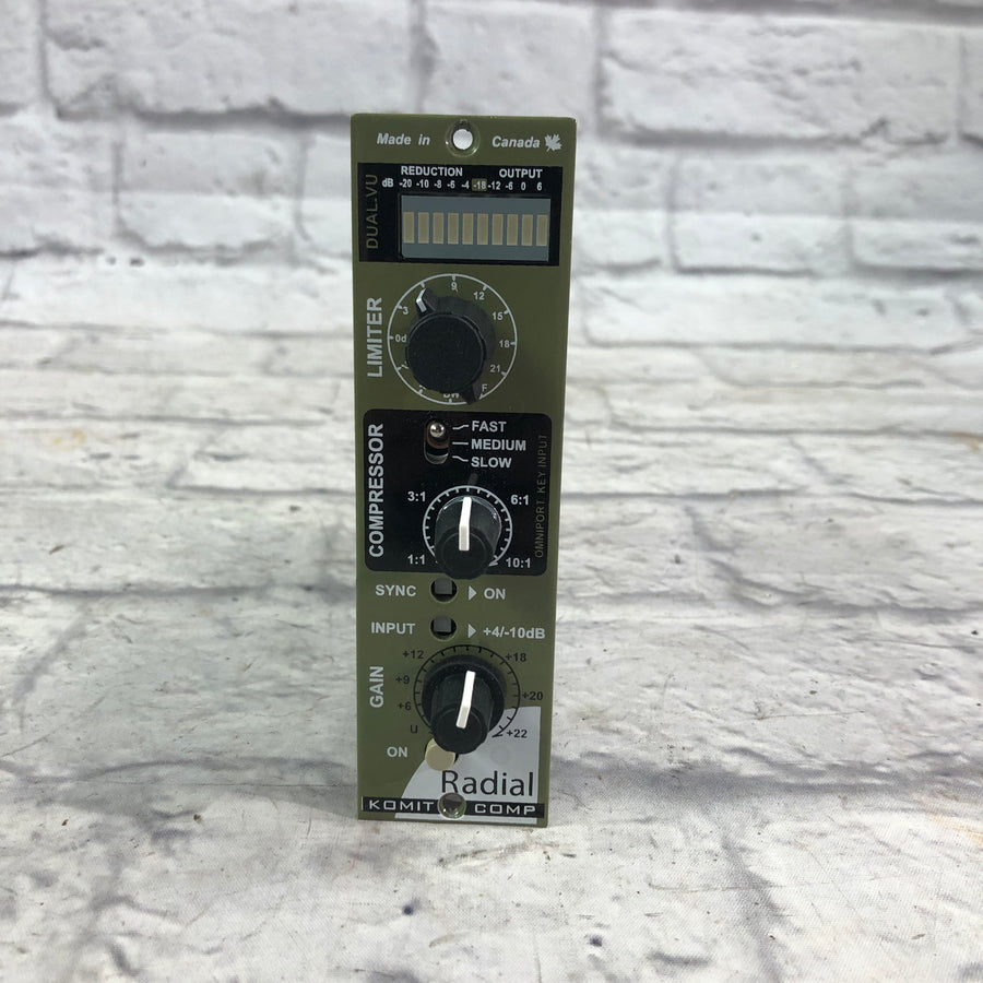 Radial Komit Comp 500 Series Compressor/Limiter