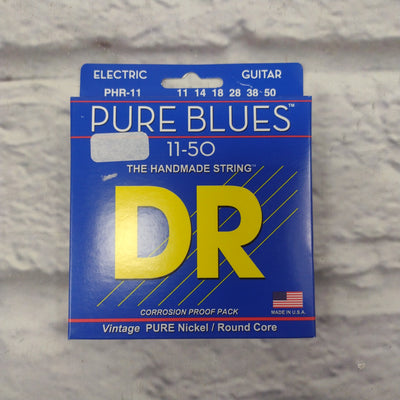 DR Strings PHR-11 Pure Blues 11-50 Electric Guitar Strings