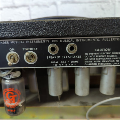 Fender 1972 Twin Reverb Amp Head Conversion