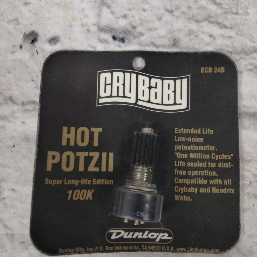 Dunlop ECB424B Hot Potz II 100k Pot for Wah Pedals